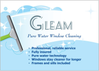 Gleam Pure Water Window Cleaning