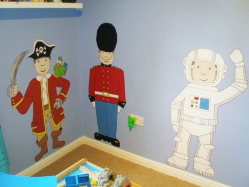 Mural in Child's Bedroom