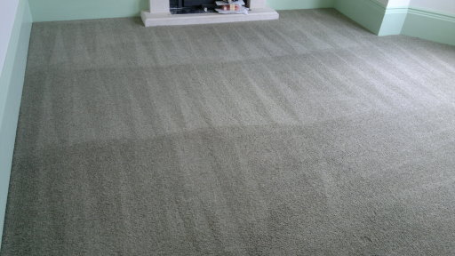Post clean of 80% wool carpet