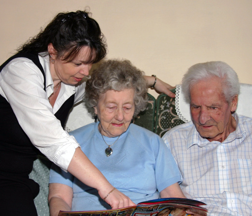 Candlelight24 Carer with Clients