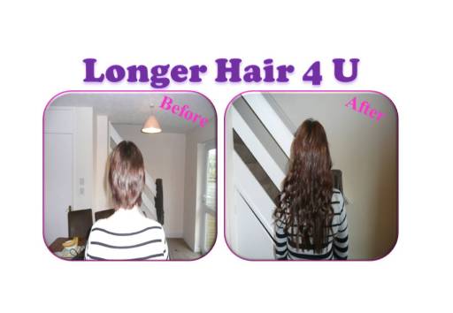 Before &amp; After Photos of Pre-Bonded Hair Extensions