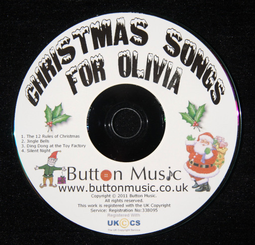 Personalised Christmas CD