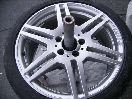 merc amg wheel refurbished