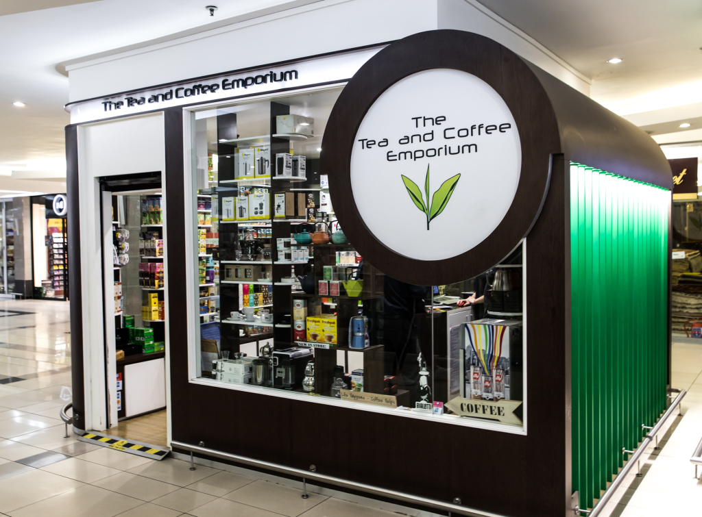 The Tea and Coffee Emporium Online Store The Bedford Centre, Smith Road, Bedford Gardens