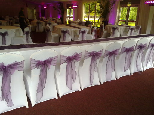 Chair cover hire