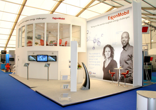 Exxon Mobil stand, Offshore Europe 2009