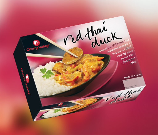 Red Thai Duck for Cherry vallet packaging