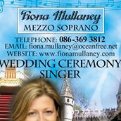 Fiona Mullaney Wedding Ceremony Singer