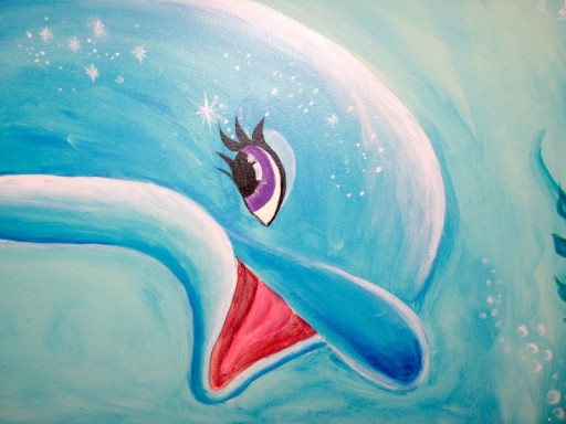 delphin mural