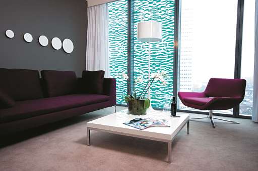 Presidential suite living room