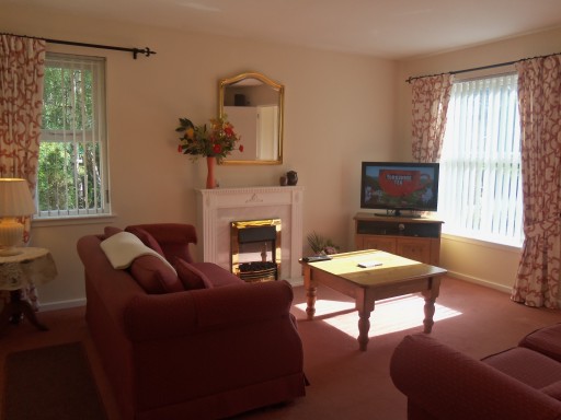 Relaxing lounge area