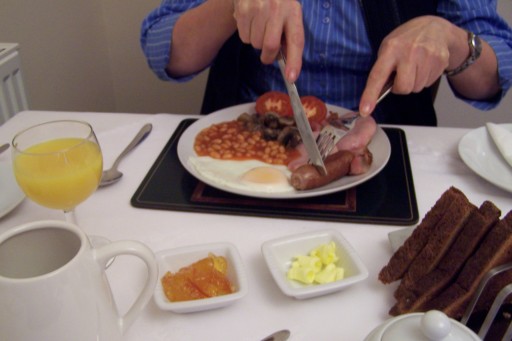 A Full Welsh breakfast