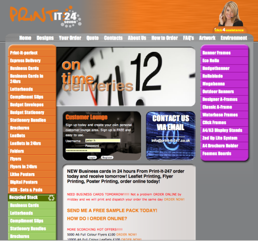 Leaflet Printing from Print-it-247