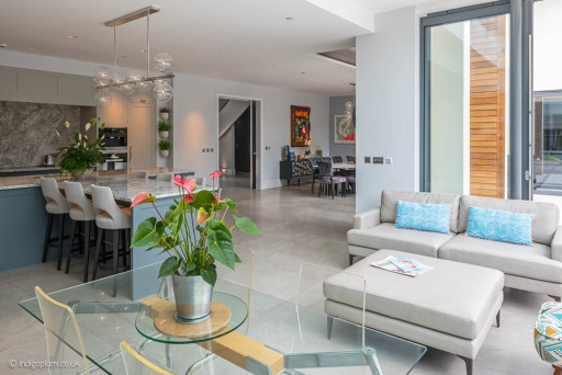 Interiors of a new build home