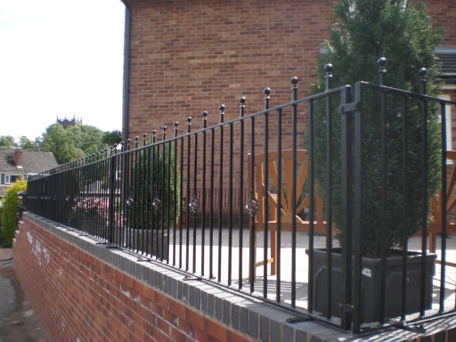 ORNAMENTAL GARDEN RAILS