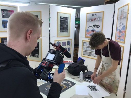 Video Filming at Havant and South Downs College