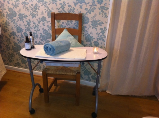 Our relaxing treatment room