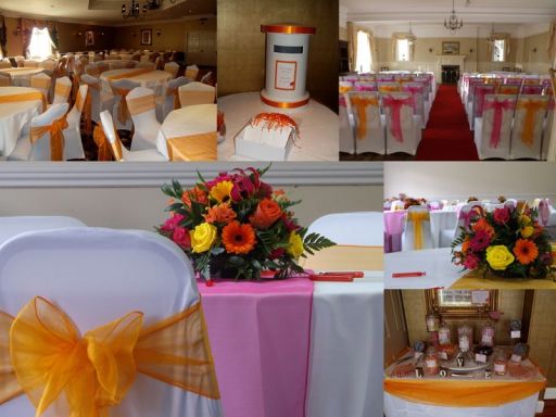 Flowers and venue dressing