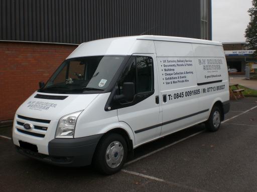 GW Courier Services Vehicle