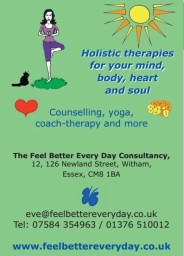Holistic therapies in Witham, Essex
