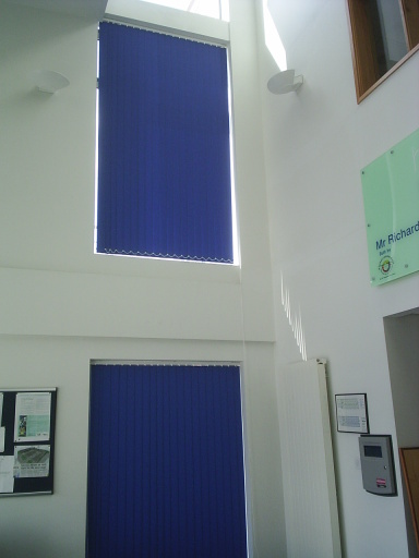Blinds in Hendeson House Norwich