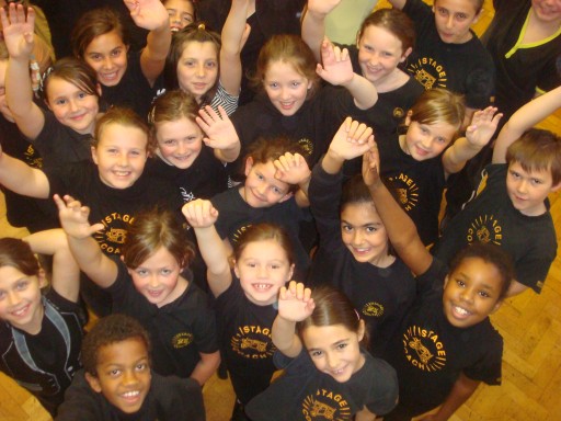 Having fun in our performance classes at the weekends!