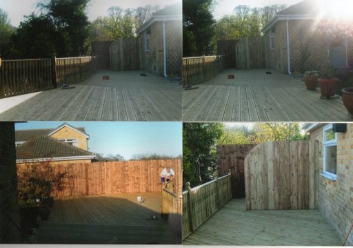 a large domestic decknig completed summer 2011