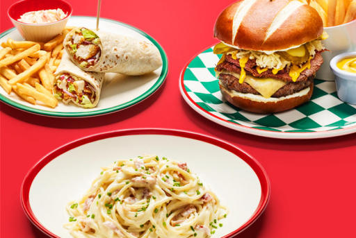 Food at Frankie &amp; Benny's