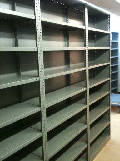 New Shelving Installation