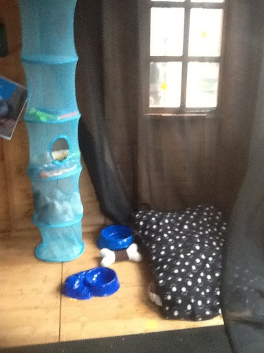 Summer house with lots of toys in