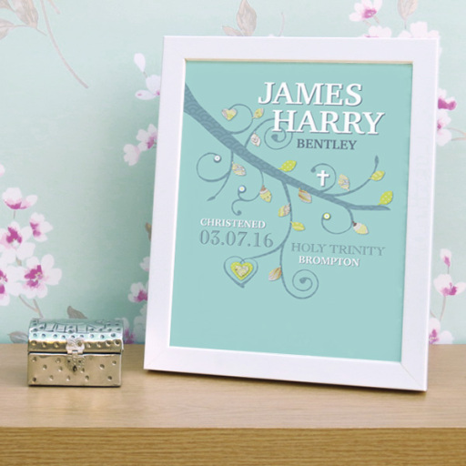Christening print