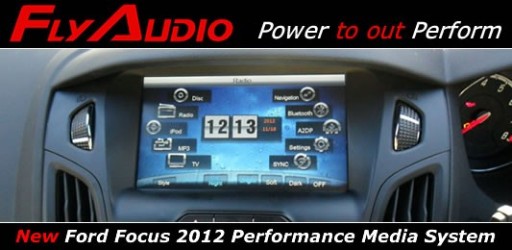 Ford Focus 2012 Premium Performance DVD GPS Media system