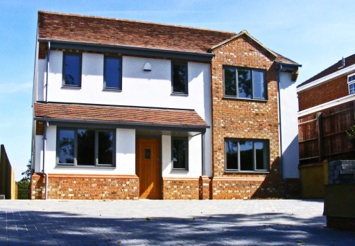 An extension to a house in Milton Keynes designed by Building Tectonics.