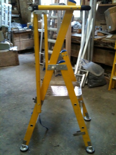 Fibreglass podium steps
