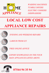 appliance repairs advert