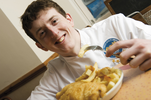 Fish and Chips, Young Frier of the Year Dan Harding