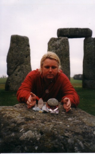 Energising crystals in Stonehenge