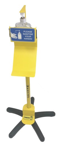 WESTAP foot pedal hand sanitiser dispenser 