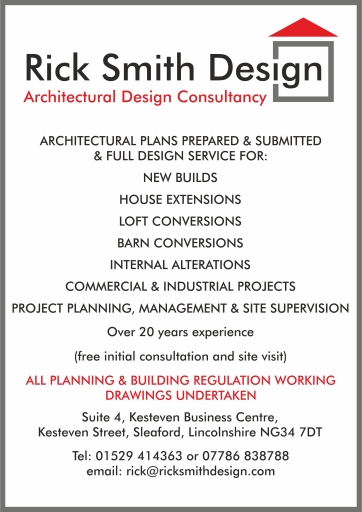 ARCHITECTURAL SERVICES SLEAFORD - RICK SMITH DESIGN