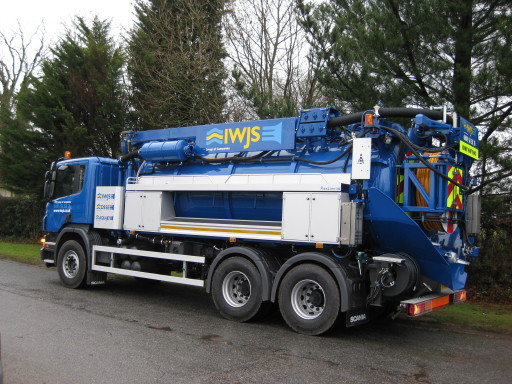 Flexline jetvac for sewer and drain clearing