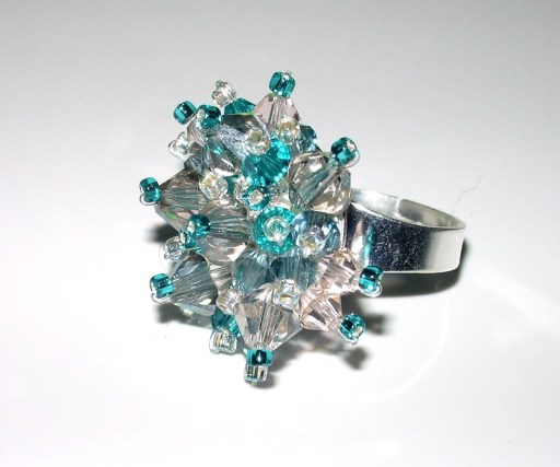 Swarovski crystal ring