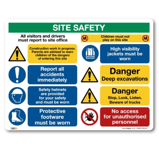 caution stickers