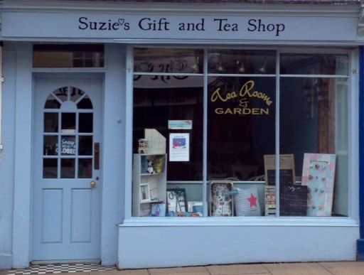 Our lovely gift and tea shop