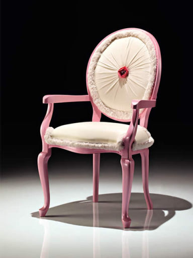 Neoclassical arm chair with more colors