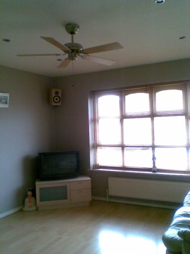 Finished living room