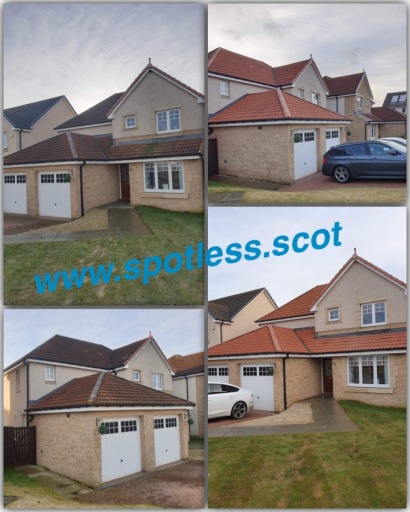 Softwashed roof clean in Westhill