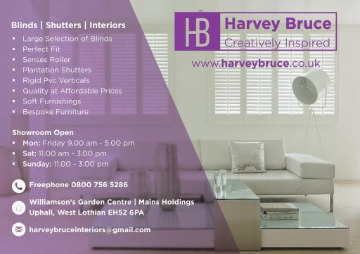 Harvey Bruce Blinds, Shutters &amp; Interiors