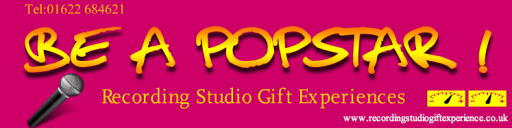 Be A Popstar! Recording Studio Gift Experience, Kent
