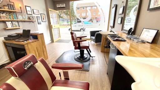 Barber shop interior