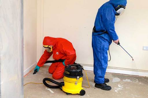 asbestos removal kitted